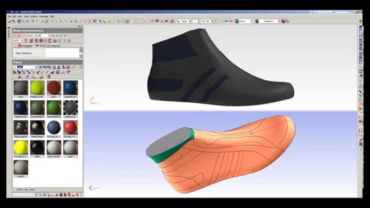 3d shoe design software